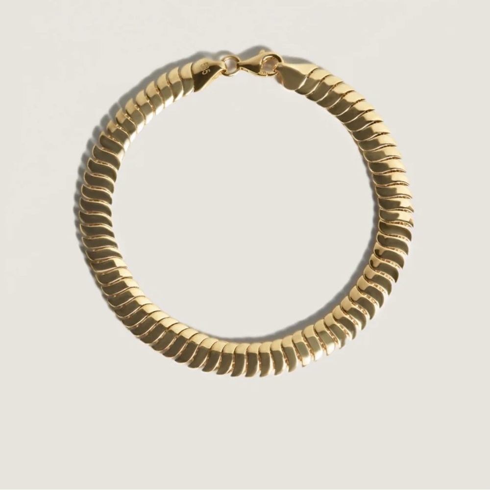 Kinn 14k cobra bracelet - relisted
